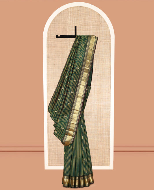 Green Kanchipuram Silk Saree