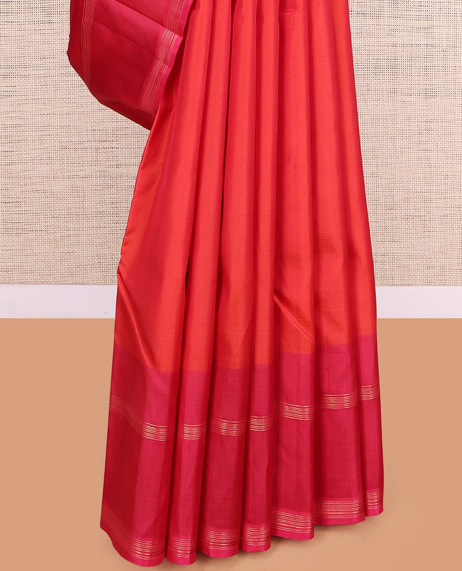Red Kanchipuram Silk Saree
