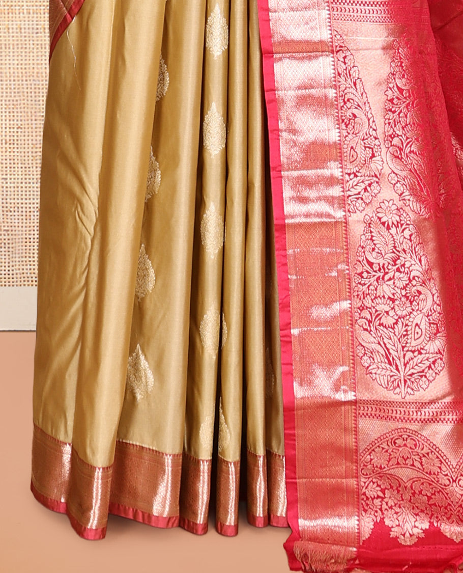 Light Gold Gift Saree