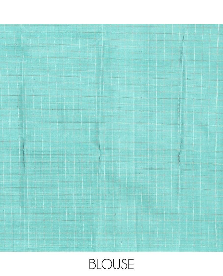 Green Mayuri Lite Silk Mix Saree