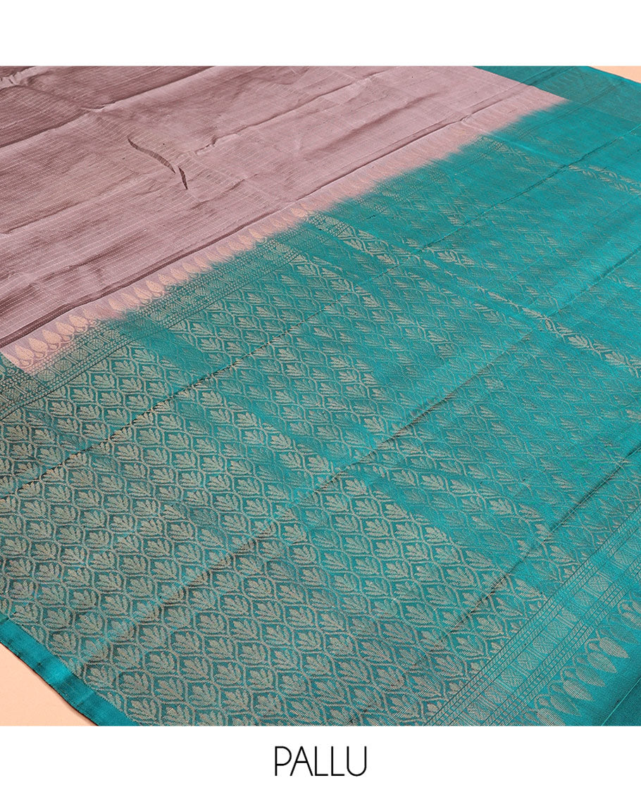 Grey Mayuri Soft Silk Saree