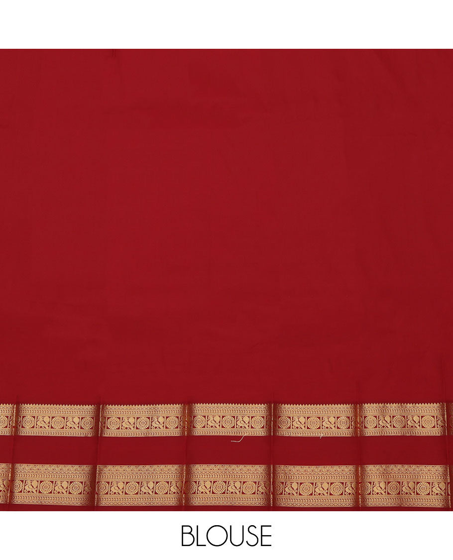 Yellow Budget Silk Saree