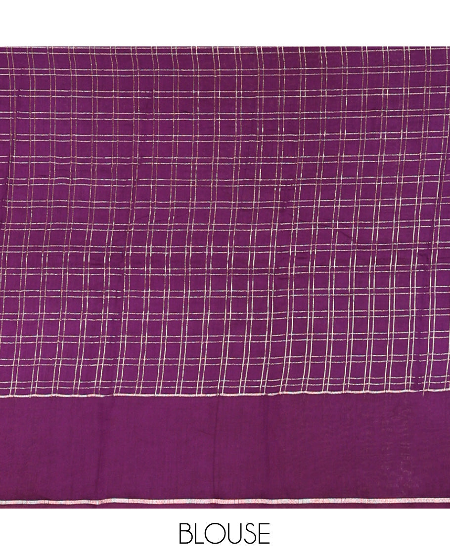 Red Assam Silk Saree