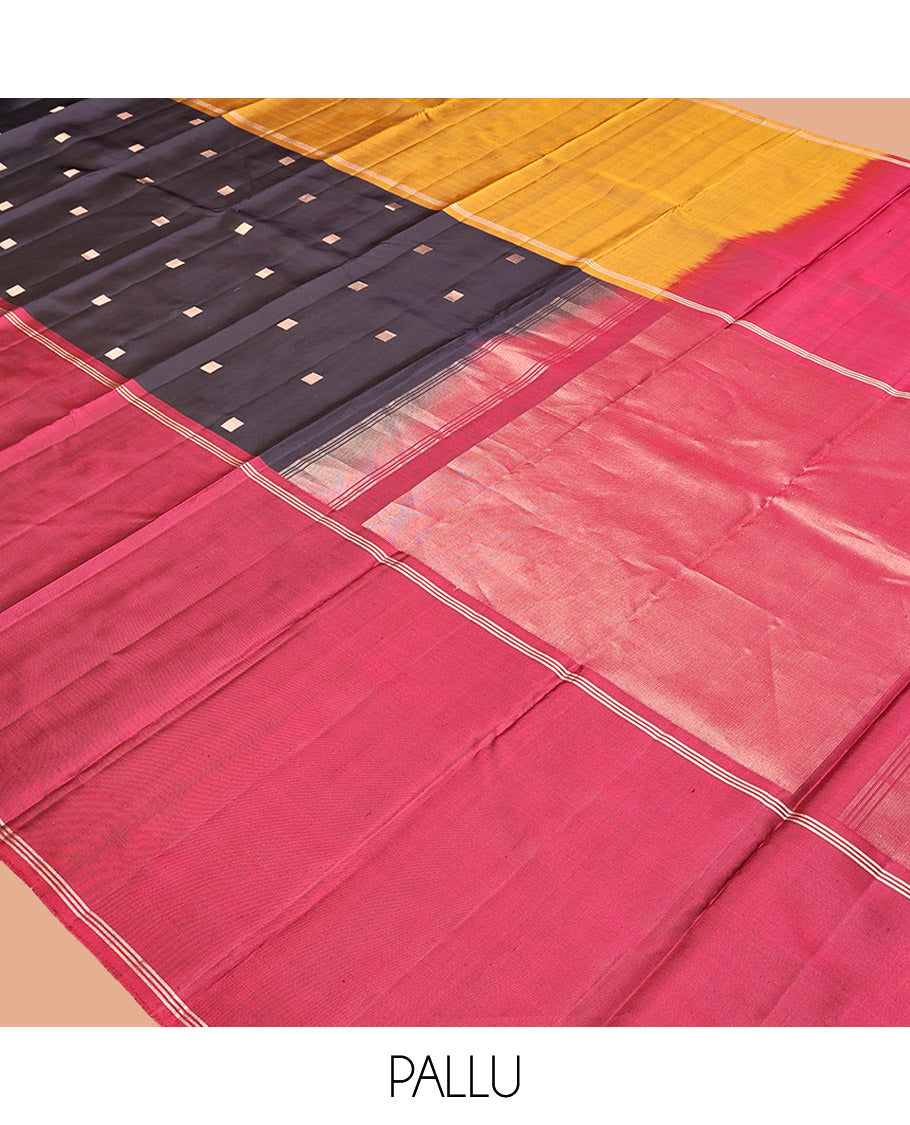 Eggplant Purple Mayuri Soft Silk Saree