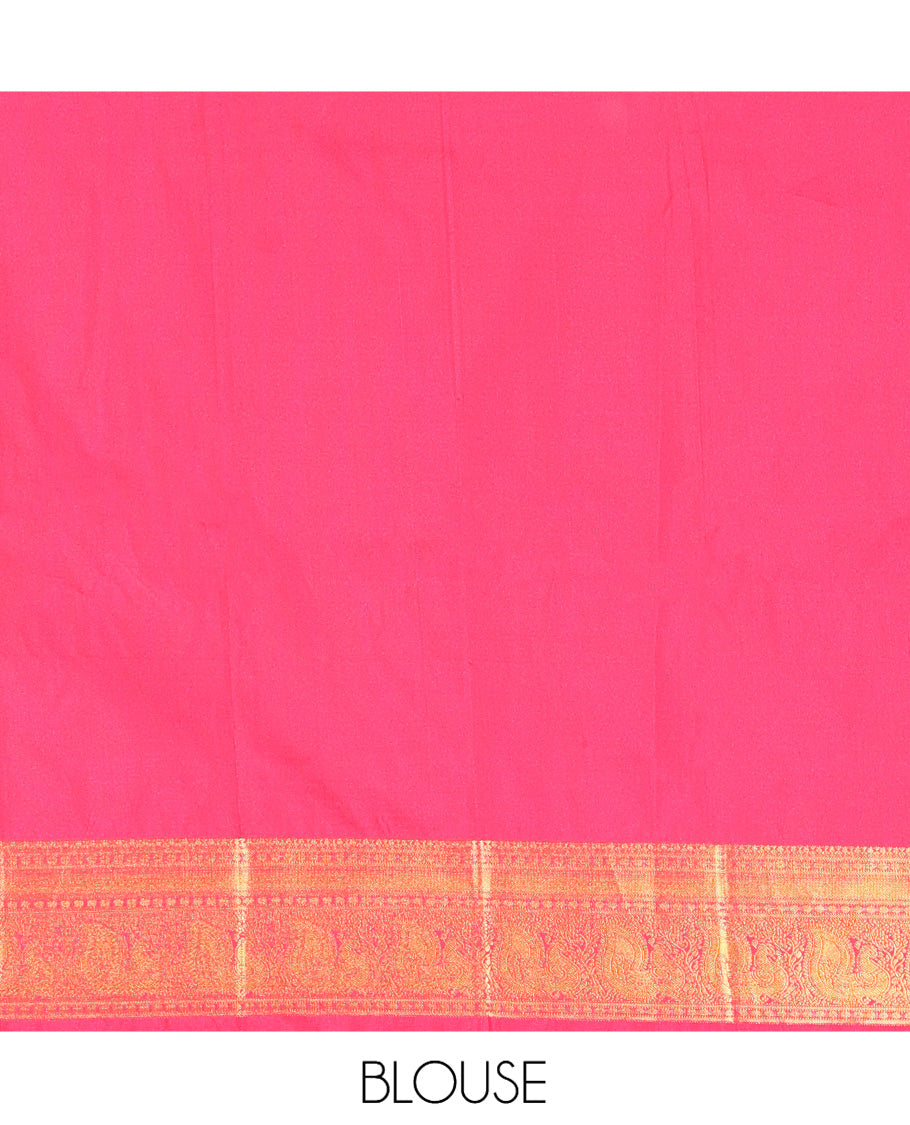 Grey Budget Silk Saree
