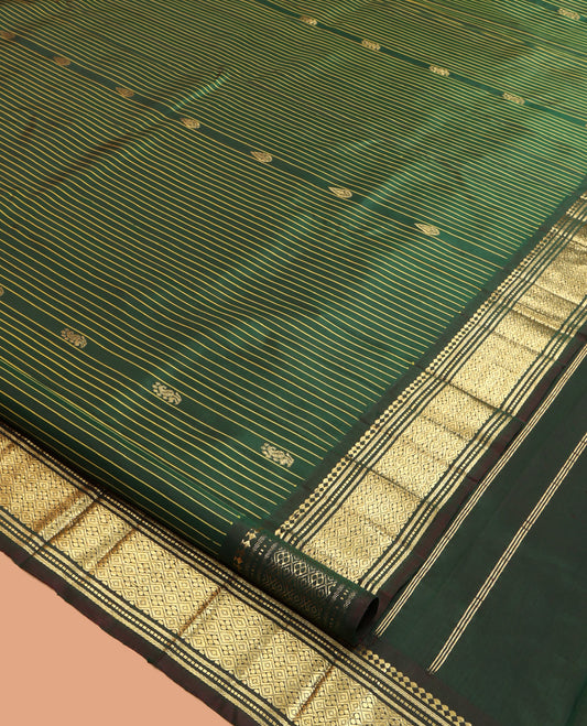 Green Kanchipuram Silk Saree
