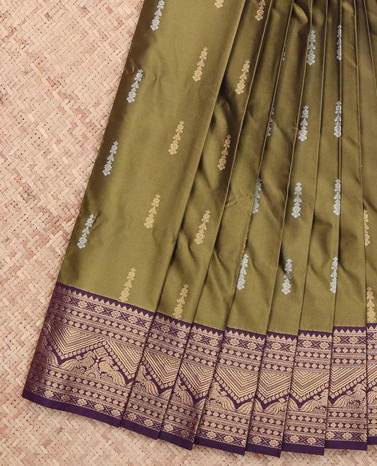 Green Budget Silk Saree