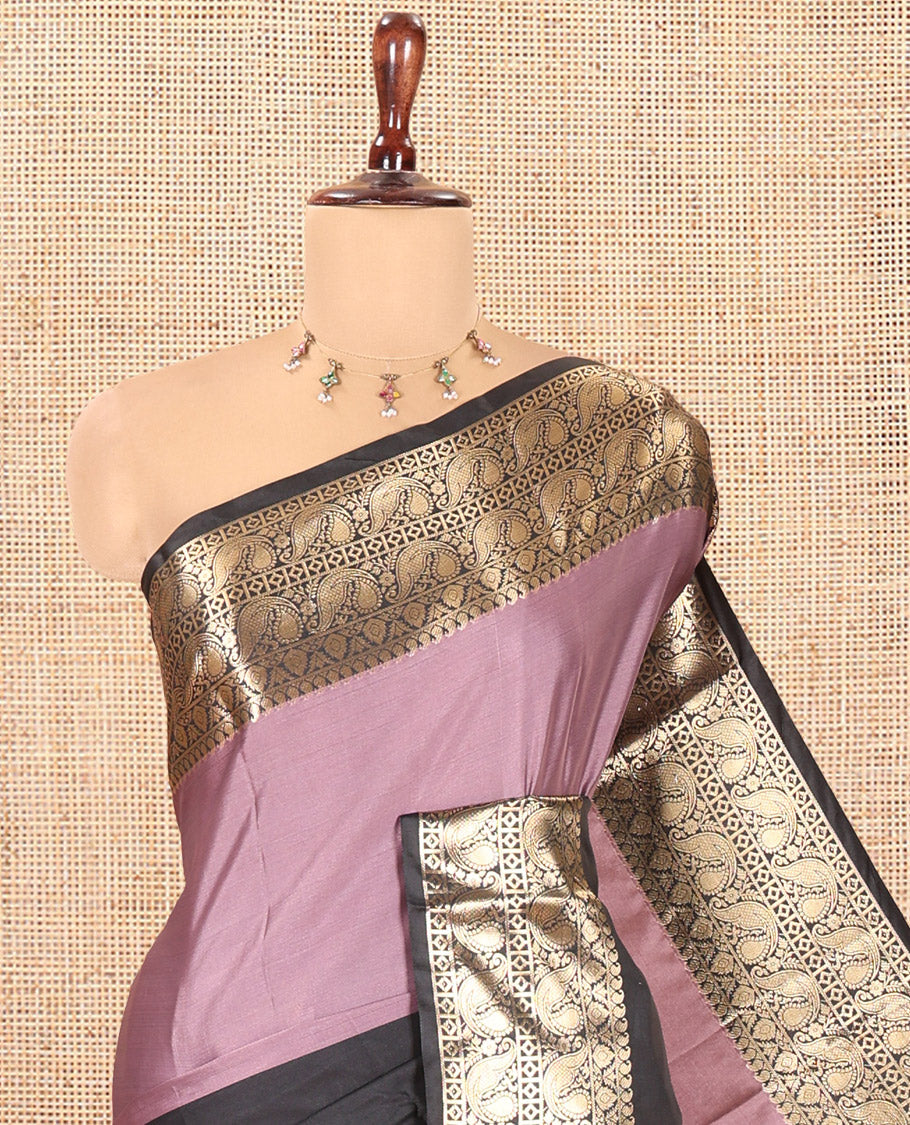 Pink Semi-Kathan Silk Saree