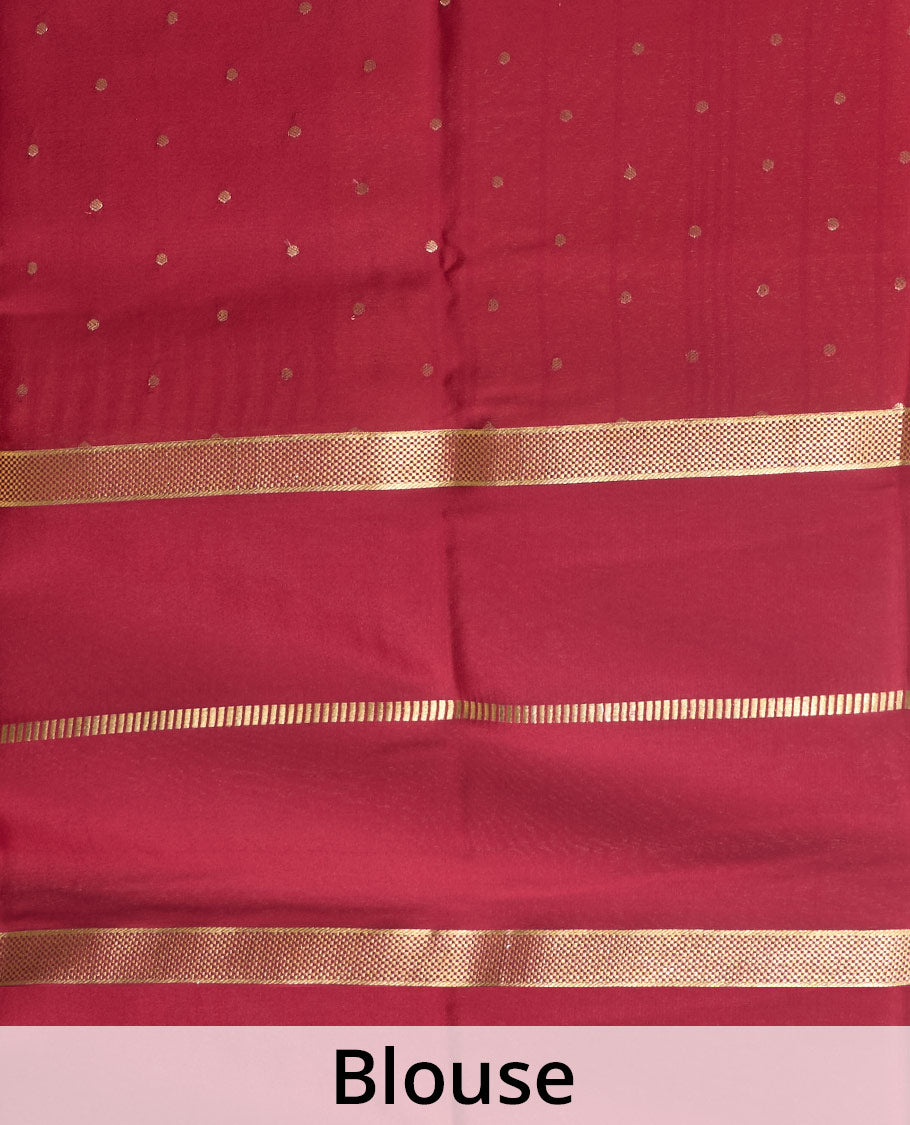 Yellow plain Mysore silk saree, contrast traditional zari border and pallu of zari designs