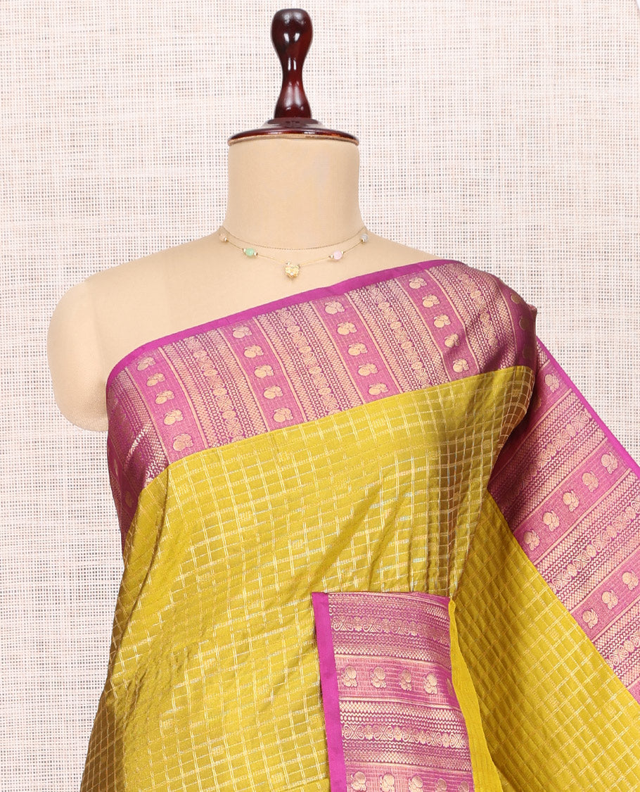 Green Budget Silk Saree