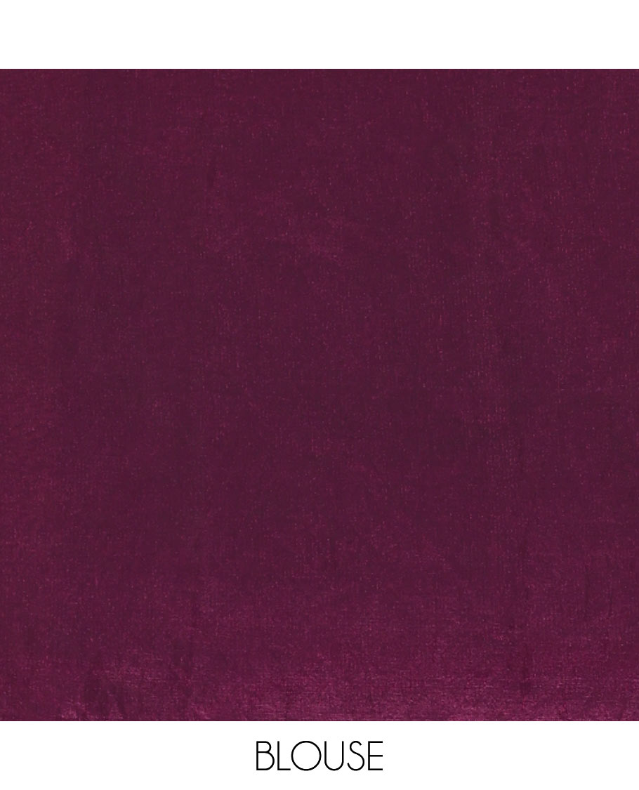 Purple Fendy Chiffon Saree Subtly Sparked with Plain Dual-Tone Ombre-Style Design, Self-Pallu of Tassels, and a Plain Blouse