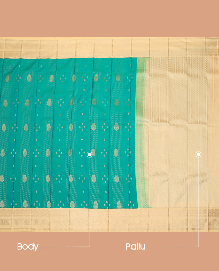 Blue Budget Silk Saree