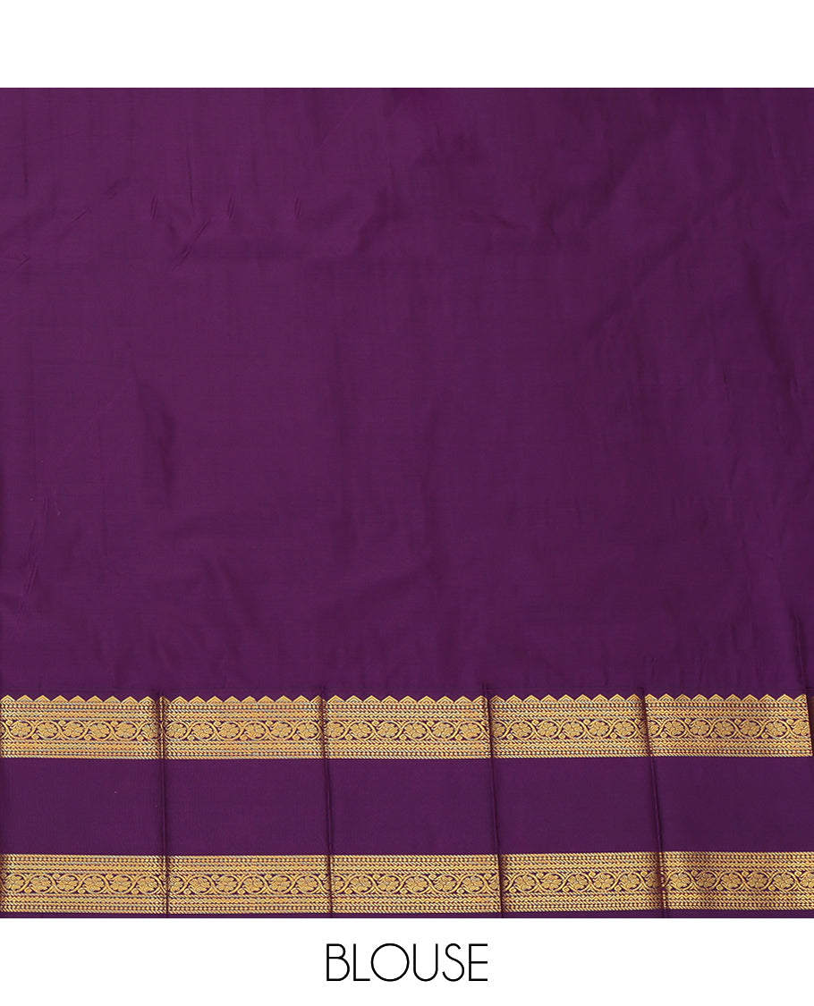 Orange Budget Silk Saree