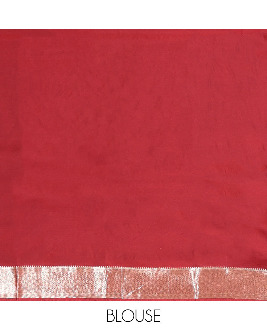 Red Budget Silk Saree