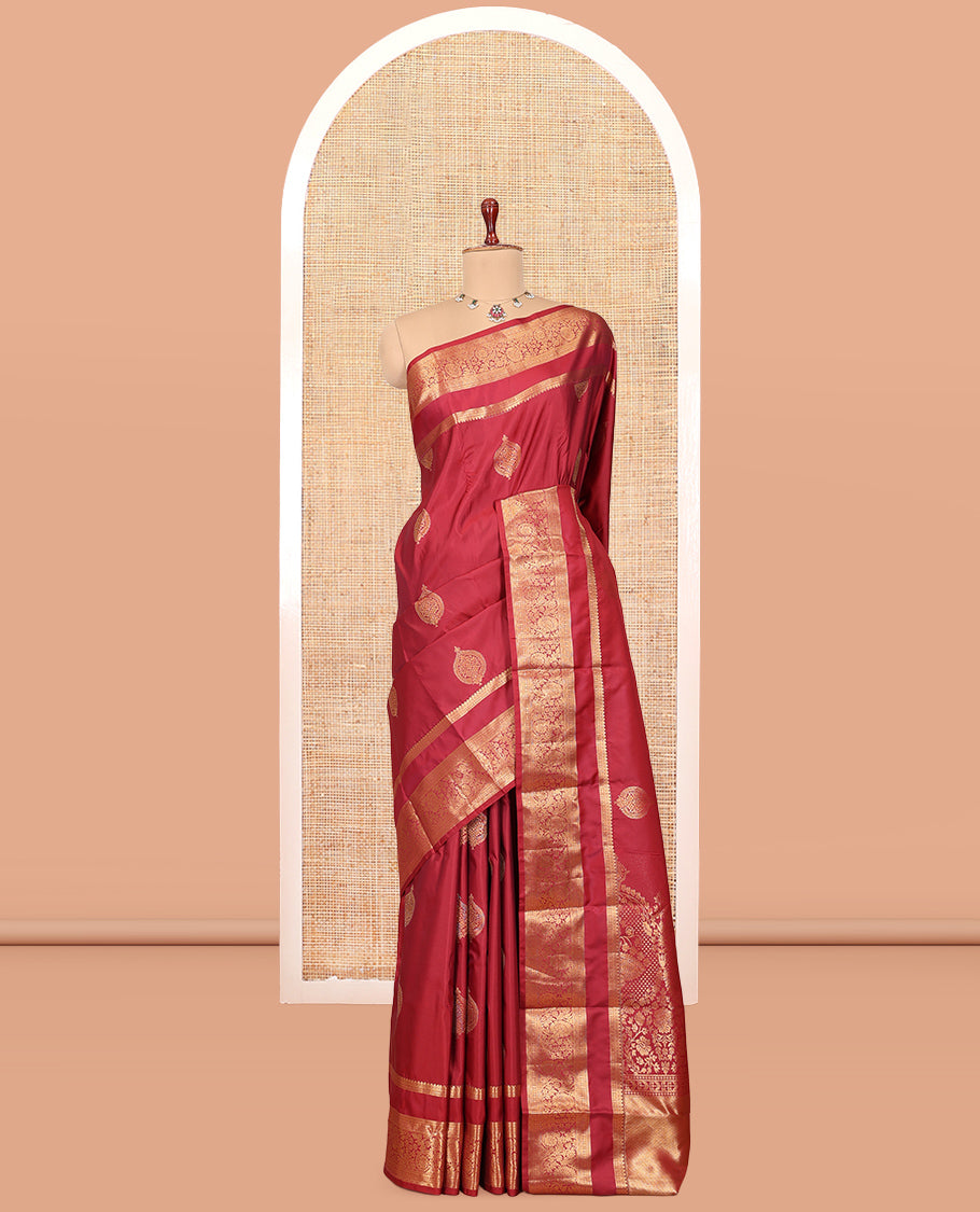 Red Budget Silk Saree