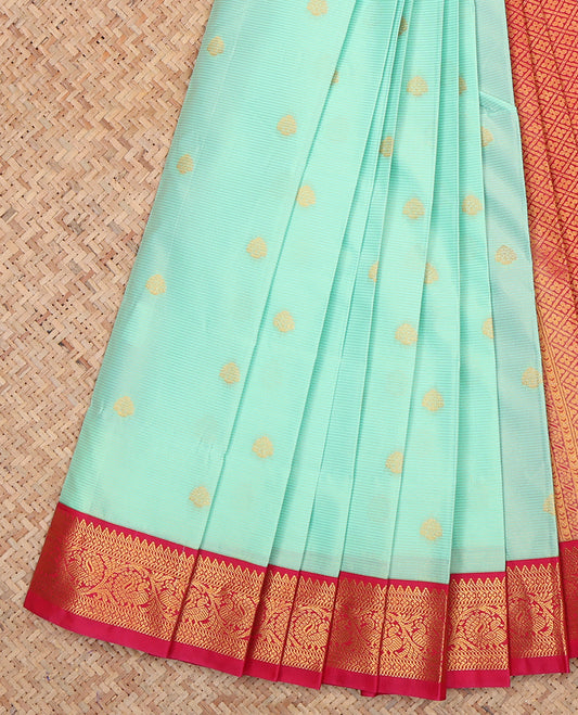 Blue Budget Silk Saree