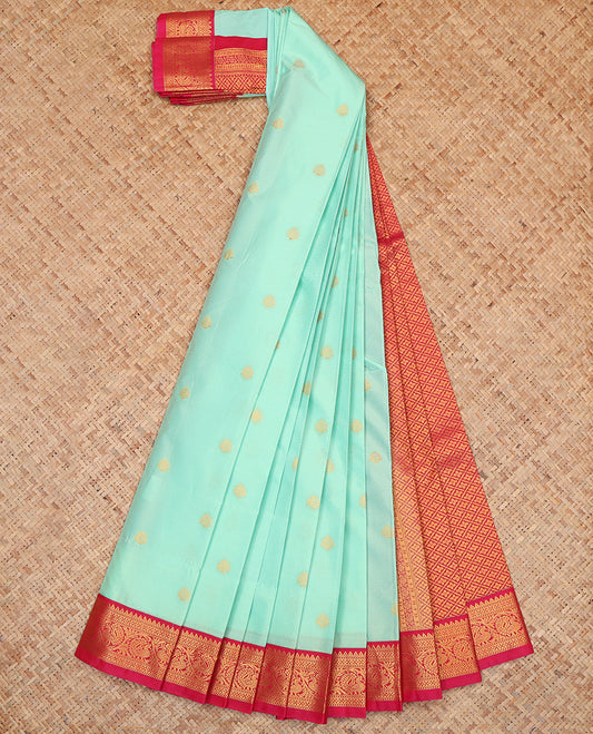 Blue Budget Silk Saree