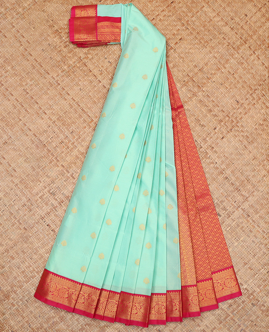Blue Budget Silk Saree