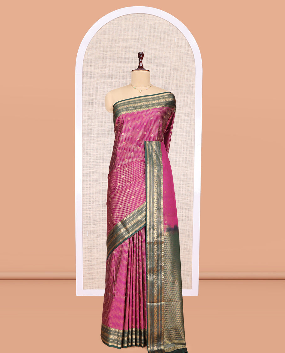Purple Budget Silk Saree