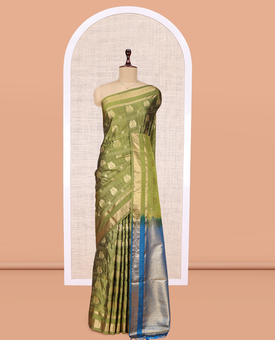 Green Budget Silk Saree