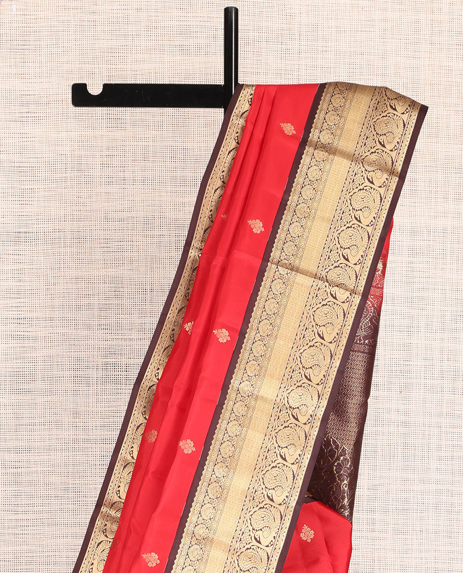 Red Kanchipuram Silk Saree