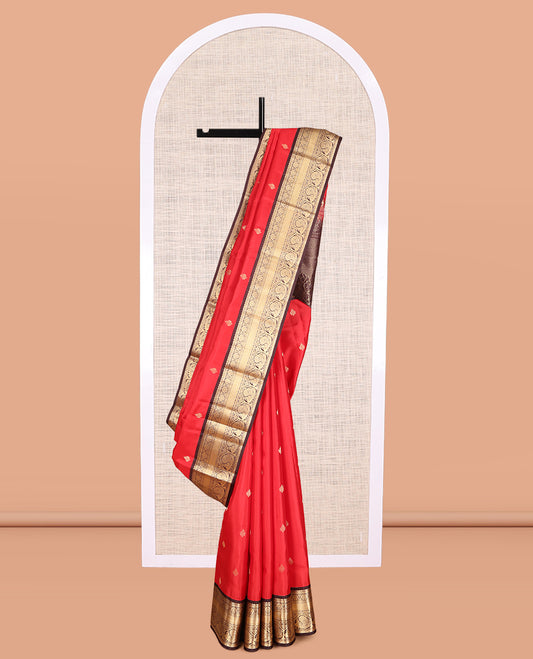 Red Kanchipuram Silk Saree