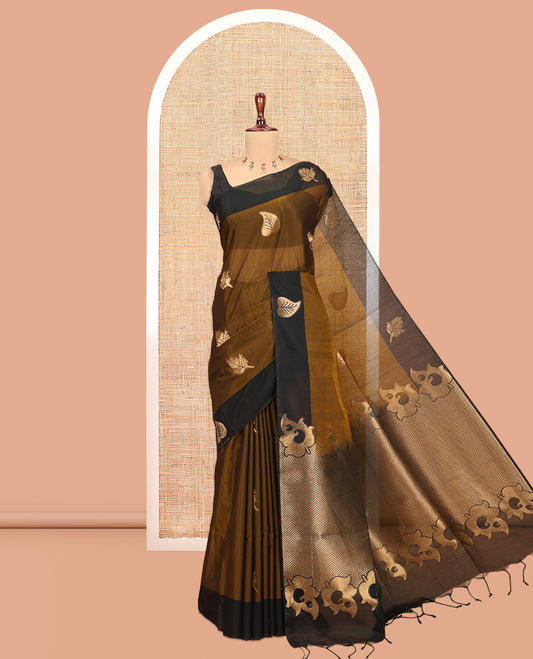 Mehenti Semi-Silk Cotton Saree