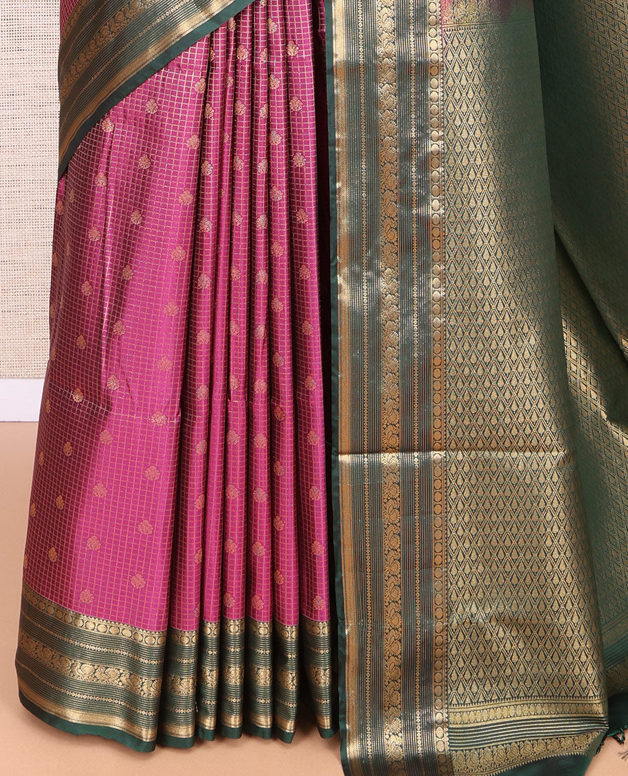 Purple Budget Silk Saree