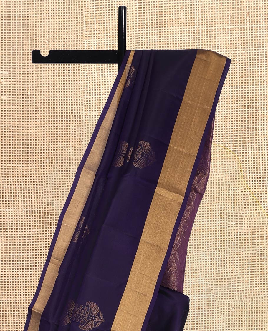 Violet Mayuri Lite Silk Mix Saree