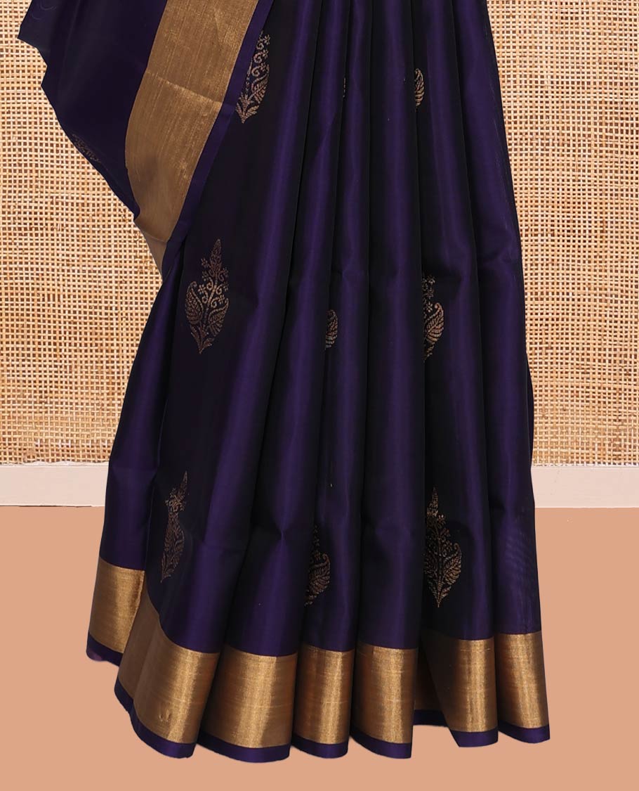 Violet Mayuri Lite Silk Mix Saree