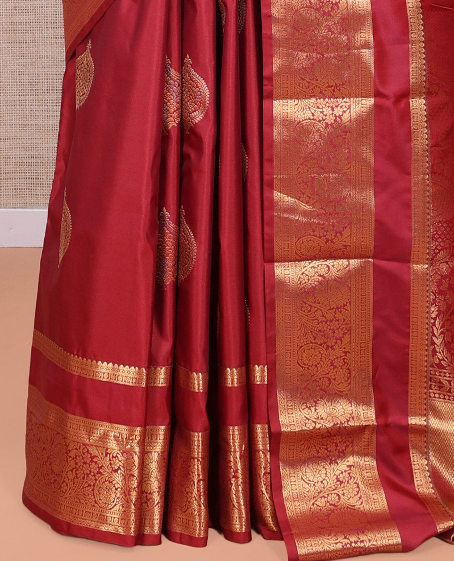 Red Budget Silk Saree