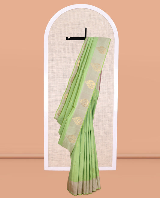 Green Kanchipuram Silk Saree