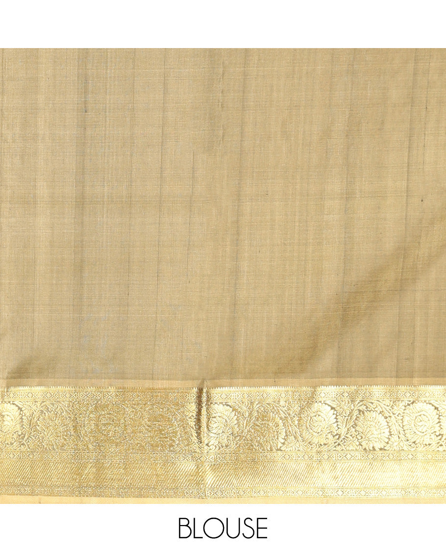 Black Venkatagiri Silk Saree