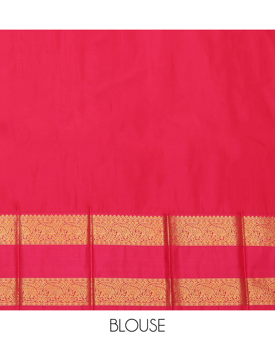 Blue Budget Silk Saree