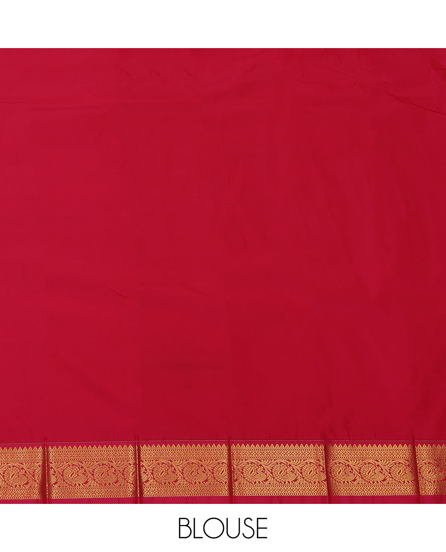 Blue Budget Silk Saree