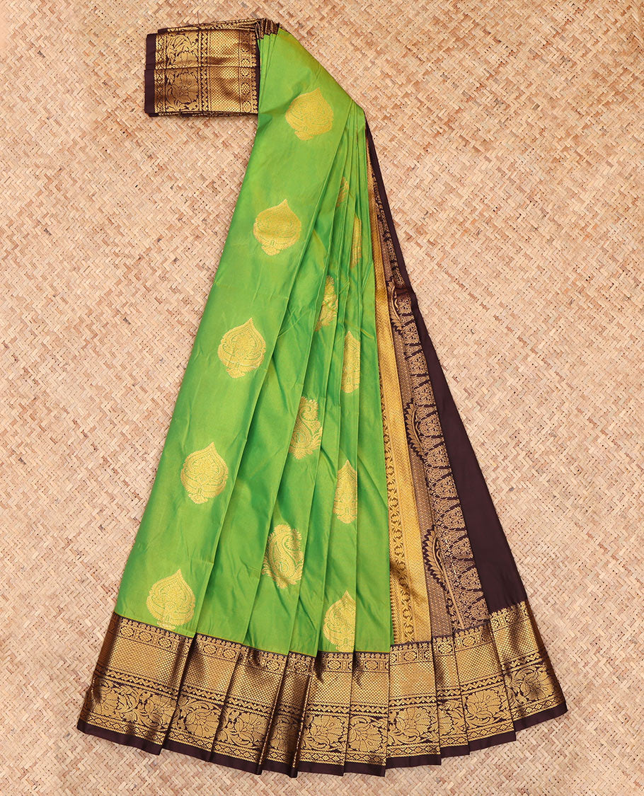 Green Budget Silk Saree