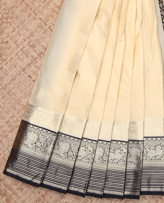 Sandal Thread Budget Silk Saree