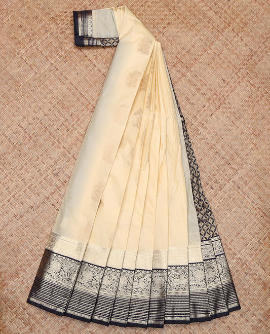 Sandal Thread Budget Silk Saree
