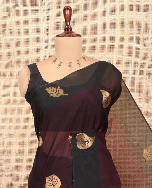 Purple Semi-Silk Cotton Saree