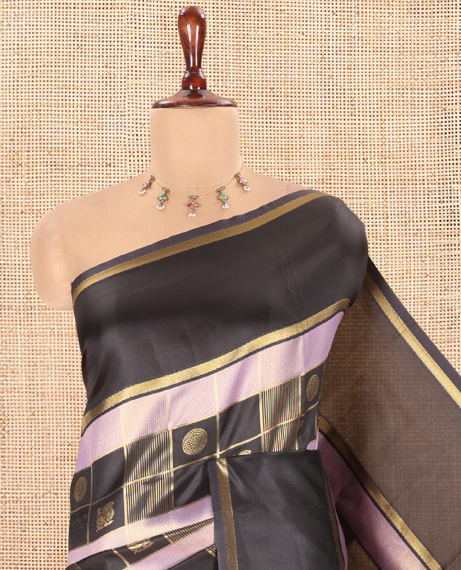 Lavender Elite Soft Silk Saree