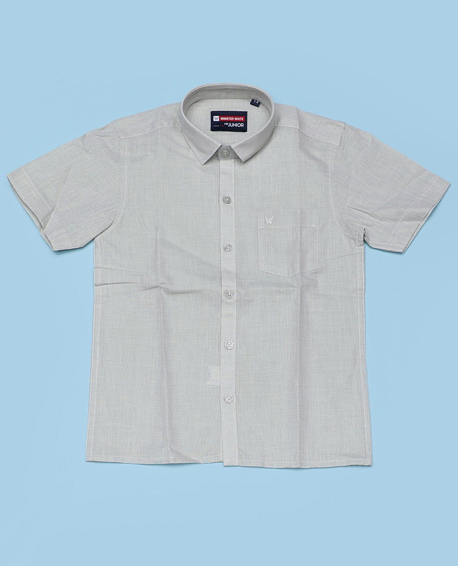 Olive Green cotton shirt with dhoti (ambitious boy)