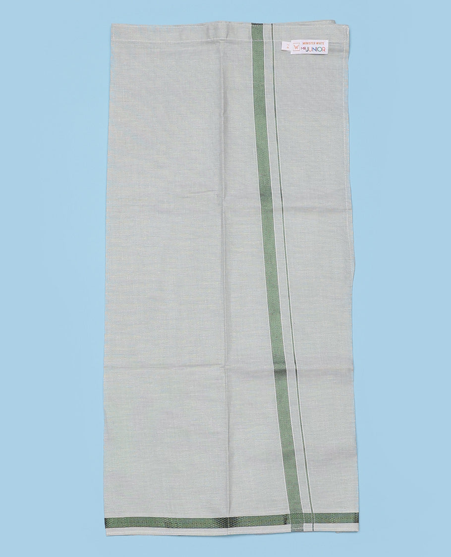 Olive Green cotton shirt with dhoti (ambitious boy)