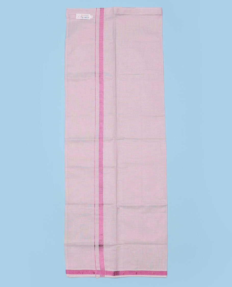 Rose cotton shirt with dhoti (ambitious boy)