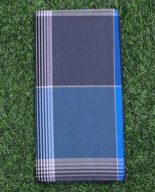 Multi-color checks & stripe designs cozy pure cotton lungi