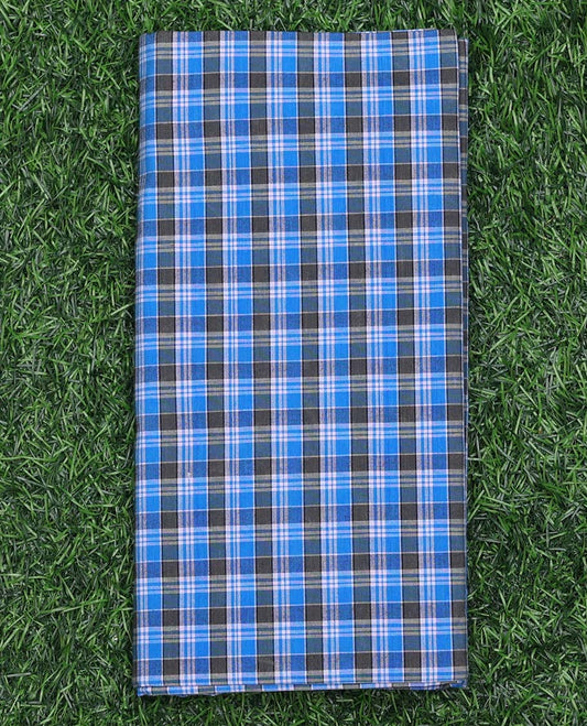 Multi-color micro-checks cozy pure cotton lungi