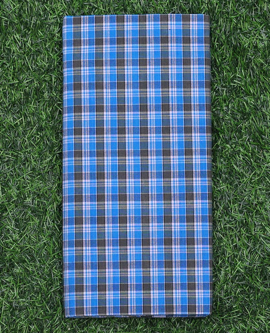 Multi-color micro-checks cozy pure cotton lungi
