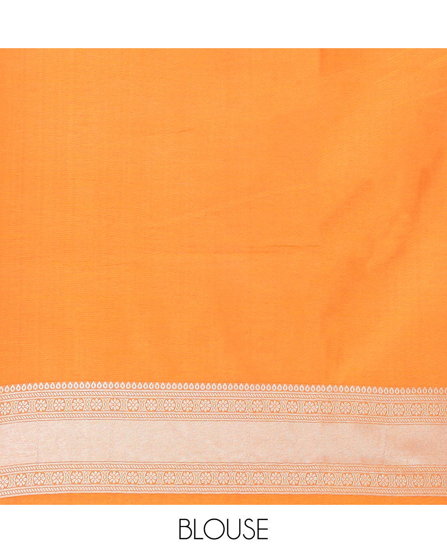 Blue paisley vine jacquard design fancy softy saree, traditional zari border & pallu of intricate designs