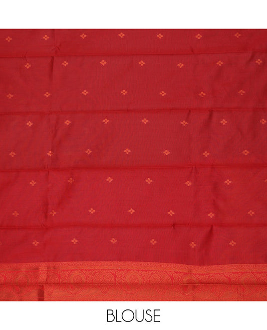 Pack of 2 combo litchi sarees, yellow & blue jacquard sarees with contrast traditional motif borders & intricate pallu