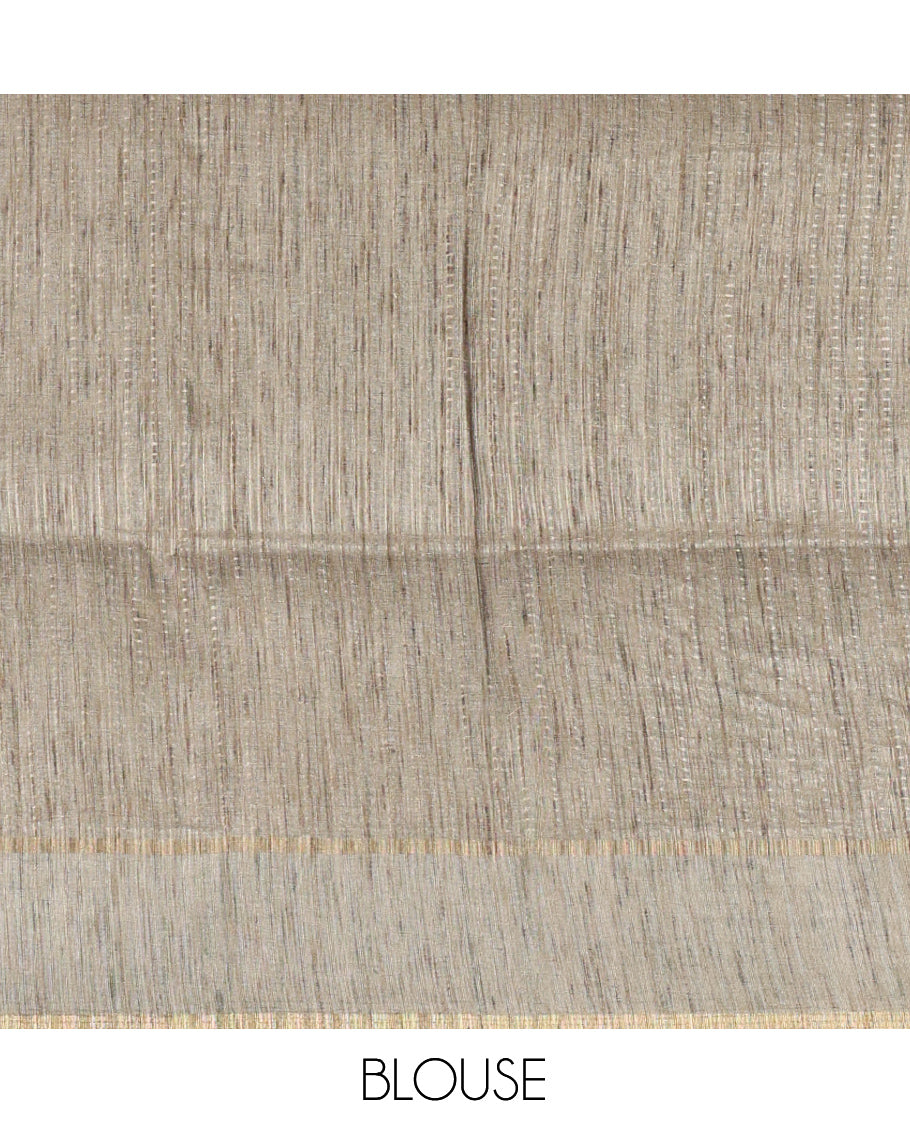 Grey Fancy Tussar Saree