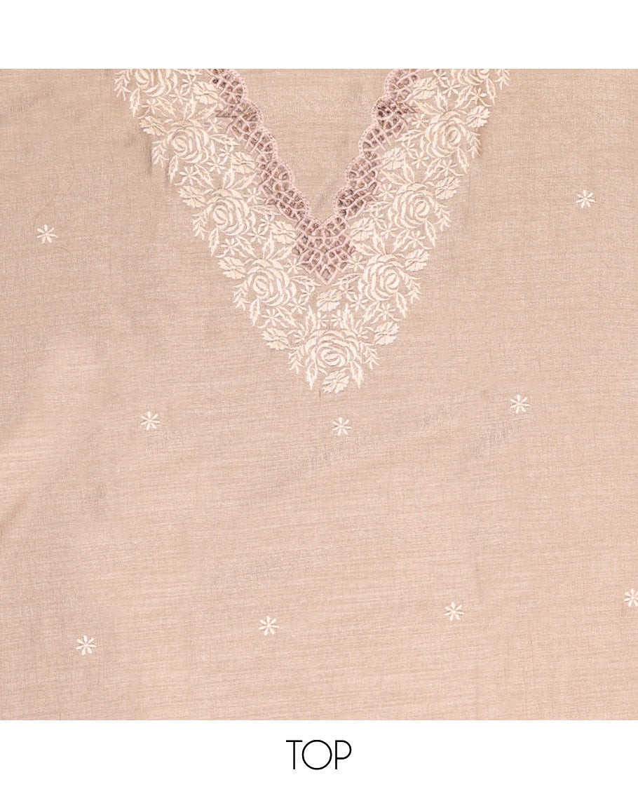 Light Sandal Material Chudidar Set